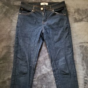 Blue Straight Jeans